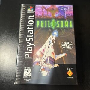 Philosoma (Sony PS1) Long Box Complete CIB with Manual and Reg Card Rare Vintage